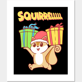 Squirrelllll Posters and Art